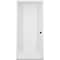Trimlite 32"x80"x13/4" Primed 1Panel 2Step Interior Shaker 20 Min Fire Rated 71/4" LH Prehung Matte 2868134PRI849120MLH1DM714 - alternate 1